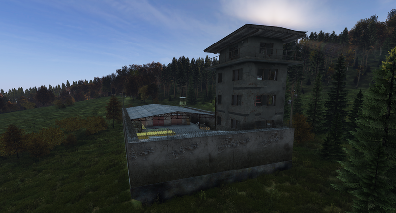 Claimable base with tower and garage